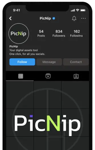 Picnip Social media profile assets creator